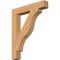 Ekena Millwork Funston Block Smooth Bracket, Western Red Cedar, 5 1/2"W x 36"D x 44"H BKT06X36X44FST05SWR - alternate 1